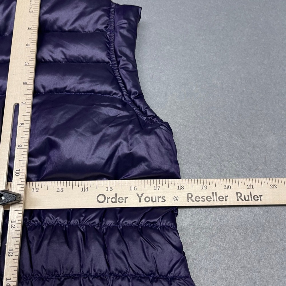 Nike Vest Womens Medium Purple ACG Puffer Goose Down 800 Fill Full Zip Outdoor - Picture 14 of 15